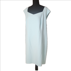 Kasper Light Blue Sleeveless Dress, Size 24W